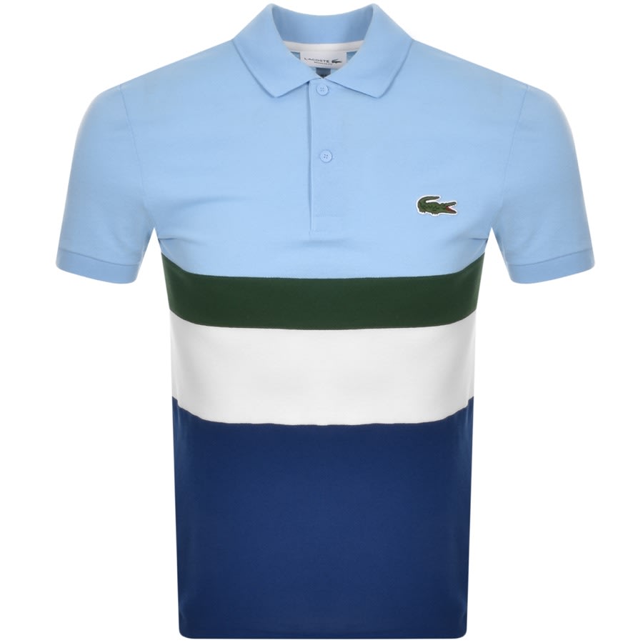 Alternative Image for ProductLacoste Short Sleeved Polo T Shirt Blue1